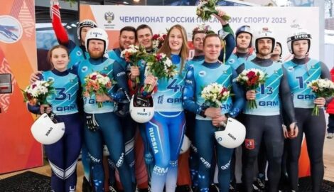 Пермские саночники триумфально завоевали золото Чемпионата России 2025