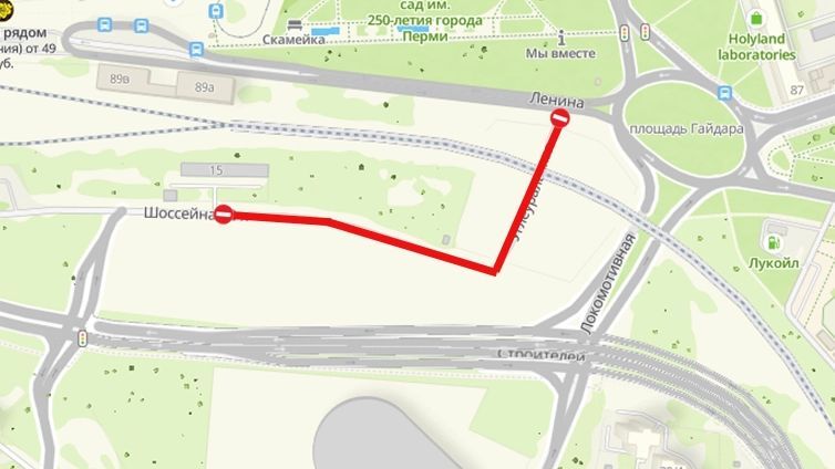 В Перми на 7 месяцев закроют движение по улице 2-я Шоссейная