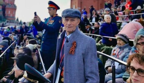 Столетний ветеран из Перми Виктор Кривашов стал почетным гостем Парада Победы в Москве