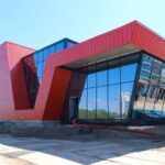 В Перми почти завершено строительство уникальной ледовой арены: здесь появится первая в Прикамье керлинговая дорожка