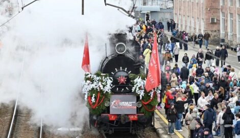 Легендарный «Поезд Победы „Молотов“» начал свое историческое путешествие по Пермскому краю